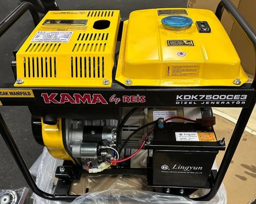 Дизельний генератор KAMA 7500 (5,5 кВт)