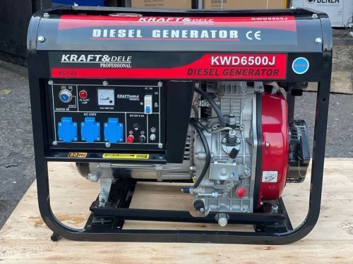 Дизельный генератор Kraft Dele KD122 (6,5 кВт)