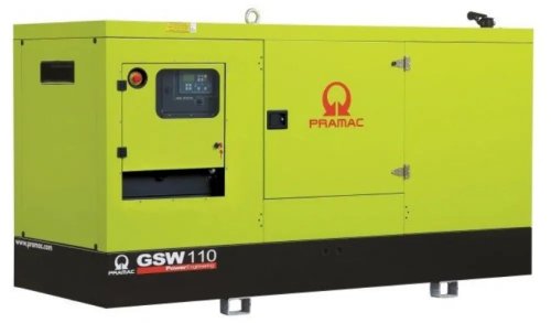 Дизельний генератор PRAMAC GSW110D (86,8 кВт)