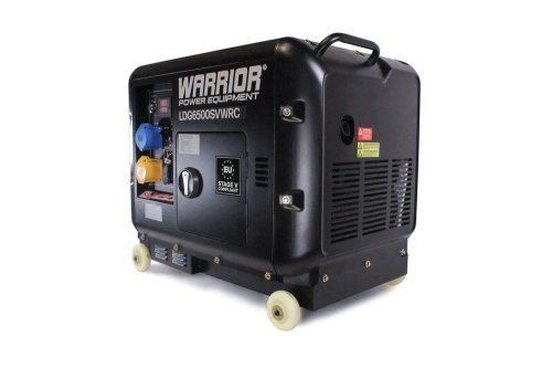 Дизельний генератор Warrior LDG6500SVWRC-EU (5,5 кВт)