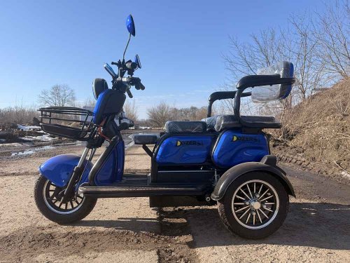 Електротрицикл вантажний Dozer Model-4 (П) (800W)