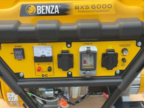 Бензиновий генератор Benza MOD BXS6000