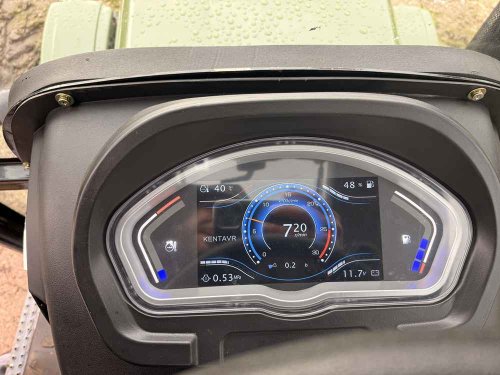 Минитрактор KENTAVR 404 SCU с пластиковой отделкой кабины